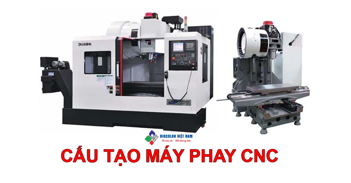 cấu tạo máy phay CNC