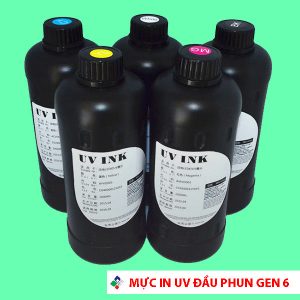 mực in uv đầu phun gen 6 giá rẻ